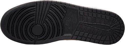 حذاء Nike Air Jordan 1 Mid SE - أسود / متعدد الألوان / سمسم / أحمر ناري / أبيض in Saudi Arabia