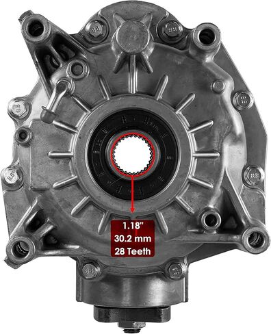 Caltric Rear Differential Compatible with Polaris Sportsman 850 48" 2020 2021 2022 2023-24 113.4mm in Saudi Arabia