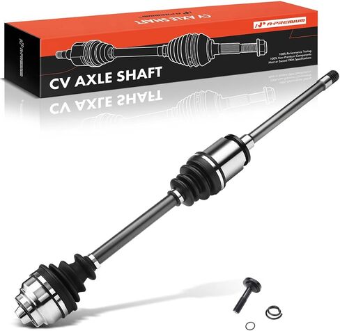 A-Premium CV Axle Shaft Assembly Compatible with BMW X3 F25 2011-2017, X4 F26 2015-2018, 2.0L 3.0L Automatic transmission, Front Left Driver Side, Replace# 31607619657 in Kuwait