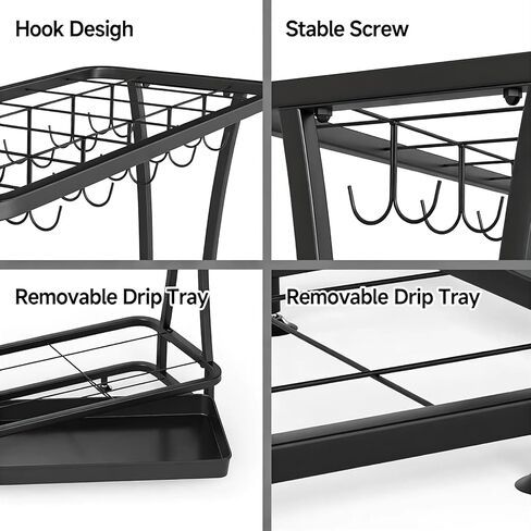 tonchean Umbrella Rack Stand,21-Slots Umbrella Holder with Removable Drip Tray Umbrella Storage Free Standing Decor for Home Office Entryway(Black) in Kuwait