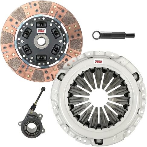 مجموعة القابض ClutchMaxPRO Performance Stage 3 وعجلة الموازنة Chromoly مع أسطوانة تابعة متوافقة مع 2010-2014 Hyundai Genesis Coupe 2.0T 2.0L (CP05960DFWS-LSF05960-ST3) in Kuwait
