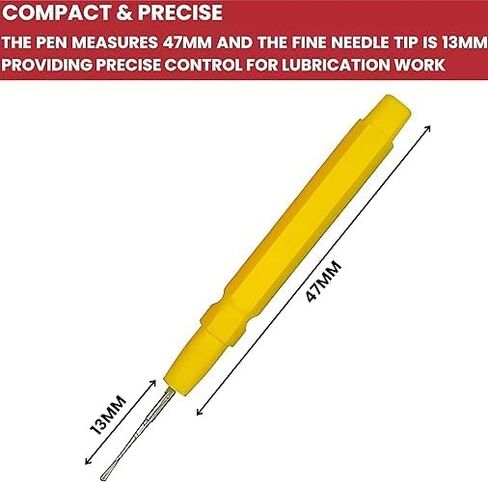Oiler Pen Needle Set for Watchmaker Precision, Watch Repair, Clock Lubrication and Small Parts (4 Oil Pens + Oil Cup) in Saudi Arabia