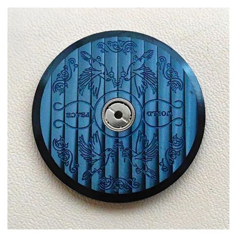 Black NH35 Movement Rotor Fit For NH35 NH36 NH38 NH39 4R35 7S26 Movement Pendulum Oscillating Weight Refit Hammer Rotor(02 NH35 NH36 Rotor) in Saudi Arabia