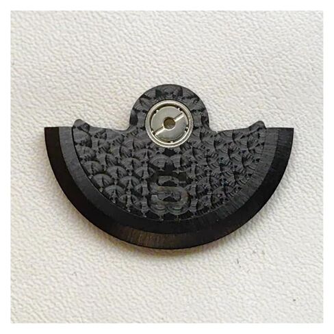 Black NH35 Movement Rotor Fit For NH35 NH36 NH38 NH39 4R35 7S26 Movement Pendulum Oscillating Weight Refit Hammer Rotor(02 NH35 NH36 Rotor) in Saudi Arabia
