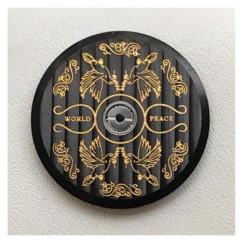 Black NH35 Movement Rotor Fit For NH35 NH36 NH38 NH39 4R35 7S26 Movement Pendulum Oscillating Weight Refit Hammer Rotor(02 NH35 NH36 Rotor) in Saudi Arabia