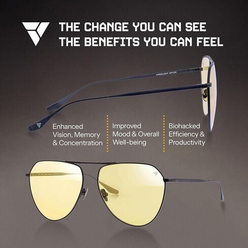 Hyperlight Zero G Black Ind Fullerene C60 UV & bluelight daily shades for men. Unisex luxury sunglasses for women, designer sunglasses for men. Fashion branded harmonized white light eyeglasses w/case in Saudi Arabia