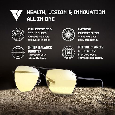 Hyperlight Zero G Black Ind Fullerene C60 UV & bluelight daily shades for men. Unisex luxury sunglasses for women, designer sunglasses for men. Fashion branded harmonized white light eyeglasses w/case in Saudi Arabia