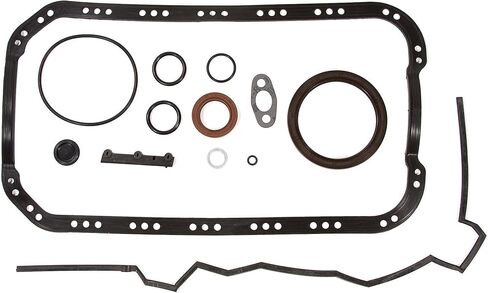 طقم إعادة تدوير محرك Evergreen FSBRR4026 متوافق مع 88-91 Honda CRX Civic 1.6 SOHC D16A6 مجموعة حشية كاملة، محامل قضيب رئيسية ذات حجم قياسي، حلقات مكبس ذات حجم قياسي in Kuwait