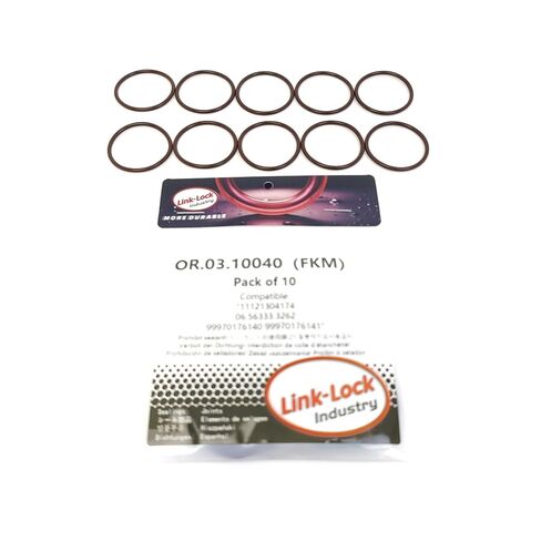 10 قطعة OR.03.10040 FKM Viton ختم O-Ring عدة من شرارة التوصيل كم 11121304174 06.56333.3262 99970176140 99970176141 لبورشه M96.03 M96.05 M97.01 لسيارات BMW M41 M51 S50 S14 م47 س38 in Saudi Arabia