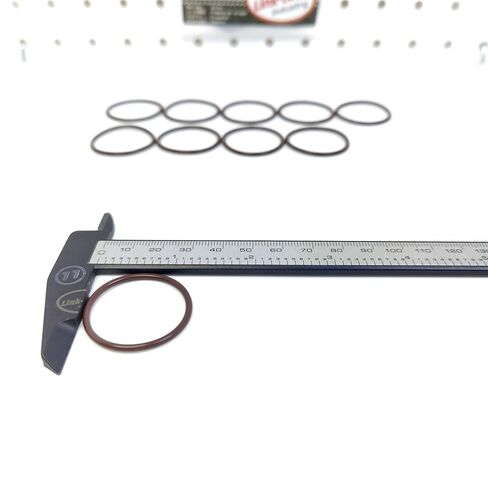 10 قطعة OR.03.10040 FKM Viton ختم O-Ring عدة من شرارة التوصيل كم 11121304174 06.56333.3262 99970176140 99970176141 لبورشه M96.03 M96.05 M97.01 لسيارات BMW M41 M51 S50 S14 م47 س38 in Saudi Arabia