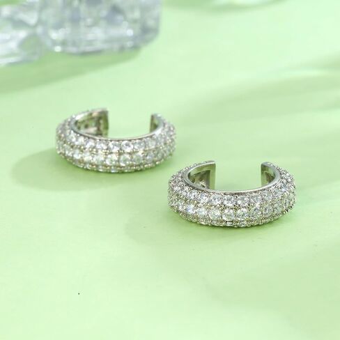 14K Gold Plated Ear Cuffs Earring for Women Ears Clip Cartilage Earrings for Non Pierced in Saudi Arabia