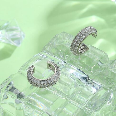 14K Gold Plated Ear Cuffs Earring for Women Ears Clip Cartilage Earrings for Non Pierced in Saudi Arabia