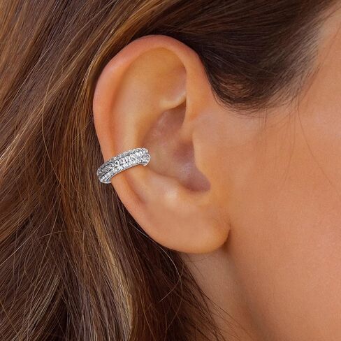 14K Gold Plated Ear Cuffs Earring for Women Ears Clip Cartilage Earrings for Non Pierced in Saudi Arabia