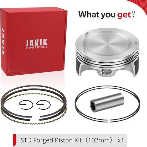 JAVIK Top End Rubuild Kit 102mm STD Forged Piston For Yamaha Raptor Grizzly Rhino 700 2006-2014 O.E.M# 1S3-11631-10-00 in Saudi Arabia