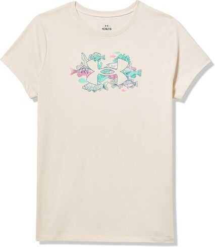 Under Armour Girls' Short Sleeve Performance Graphic Tee, Outdoor Collection in Kuwait