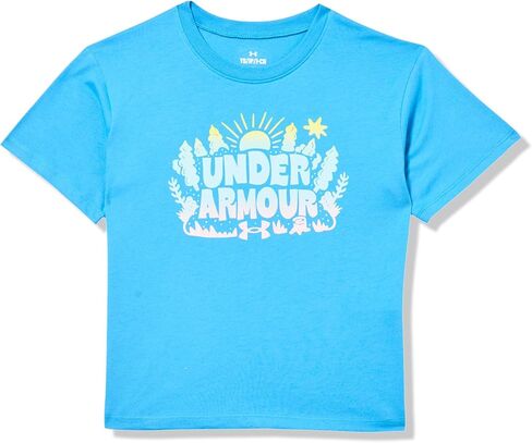 Under Armour Girls' Short Sleeve Performance Graphic Tee, Outdoor Collection in Kuwait