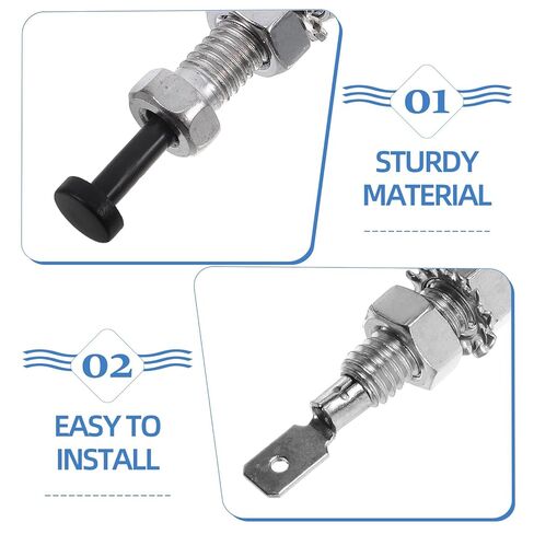 GARVALON Car Door Light Switch Adjustable Door Latch Switch Replacement for Automotive Vehicle Courtesy Light Compatible with Most Cars in Kuwait