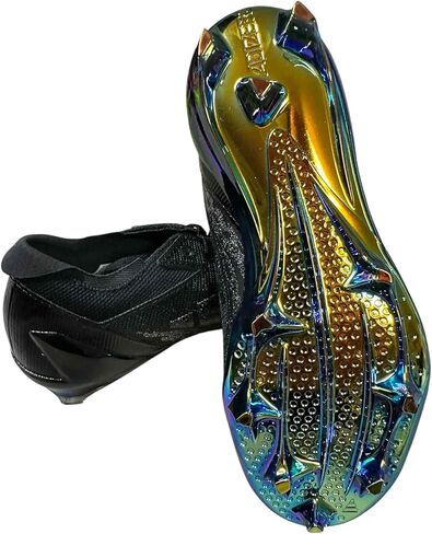 حذاء كرة القدم Adizero Electric Speed ​​Juice Pack للرجال من Adidas، أسود/أسود أساسي/كربون #IE4414- مقاس رجالي 6 in Saudi Arabia