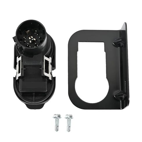 23404450 Trailer Brake Harness Towing 7-Pin Round / 4-Pin Flat Plug Connector Fit for GMC Canyon 2015-2022, for Chevrolet Colorado 2015-2022 Rear Bumper Trailer Tow Hitch Receptacle Plug in Saudi Arabia