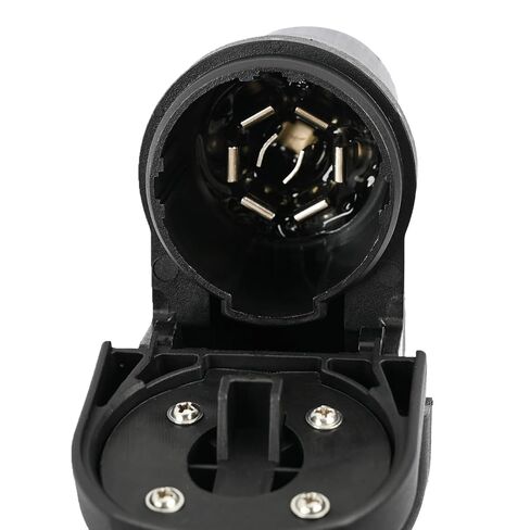 23404450 Trailer Brake Harness Towing 7-Pin Round / 4-Pin Flat Plug Connector Fit for GMC Canyon 2015-2022, for Chevrolet Colorado 2015-2022 Rear Bumper Trailer Tow Hitch Receptacle Plug in Saudi Arabia