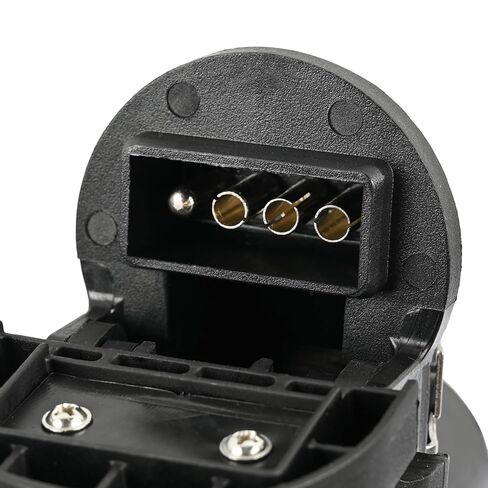 23404450 Trailer Brake Harness Towing 7-Pin Round / 4-Pin Flat Plug Connector Fit for GMC Canyon 2015-2022, for Chevrolet Colorado 2015-2022 Rear Bumper Trailer Tow Hitch Receptacle Plug in Saudi Arabia