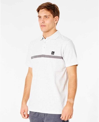 Rip Curl VaporCool Varial Polo - Snow Marle in Saudi Arabia