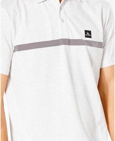Rip Curl VaporCool Varial Polo - Snow Marle in Saudi Arabia