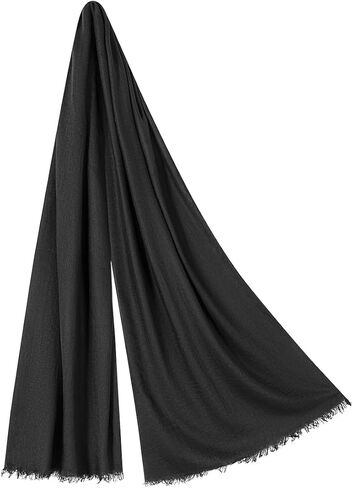 Umjetnost Women's Solid Color Scarf Lightweight Soft Fashion Bamboo Long Large Scarves Shawl Wraps for Women in Saudi Arabia