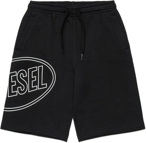 Diesel Boys Fleece Shorts with Logo in Saudi Arabia