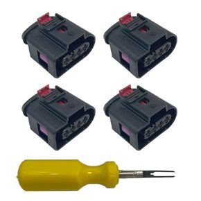 4 قطعة ملف الإشعال موصل قابس 8K0971994 يناسب لشركة فولكس فاجن لأودي in Kuwait