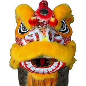 مجموعة رقص الأسد FENGSHUI-CAISHEN، زي لتزيين السنة الصينية الجديدة، كرنفال الحفلات، الديكور الصيني والهدايا in Kuwait