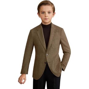 الأولاد تويد البدلة السترة الرجعية متعرجة سليم صالح سترة الصبي الرياضة معاطف سهرة أنيقة الزفاف العودة للوطن حفلة موسيقية in Kuwait