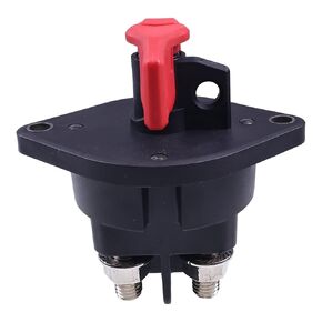 JEENDA Red 4 Position 2 Pole Master Battery Disconnect Switch 880175 35-524-131-S-900 Compatible with Dual Pole w Lock Out 48VDC 500 Amp YDXFDPARTS in Saudi Arabia