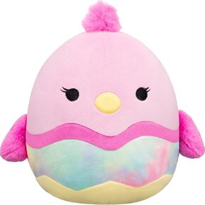 بقرة كونور الأصلية من Squishmallow مقاس 8 بوصة مع تطريز زهرة زرقاء - قطيفة رسمية من Jazwares in Kuwait