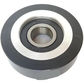 76 * 20 * 6204 Escalator Parts Step Roller Aluminum Alloy Wheel Hub OD 76mm W 20mm Bearing 6204-2RS in Saudi Arabia