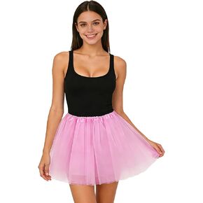Tutu Skirts for Women Soft Tulle Material with Stretchable Fit Shaping Function for Dance Party & Everyday Wear in Saudi Arabia