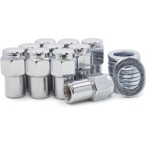 صواميل العروة 7 لكورفيت 1957-1982 لإمبالا 1958-1970 1977-1984 سطح مسطح من الكروم 75 غسالات عرقوب in Kuwait