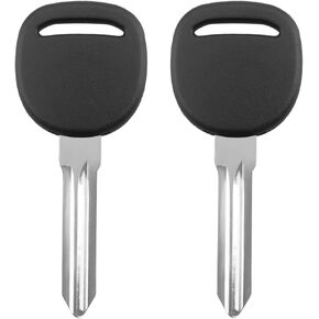 B111 Ignition Car Key, B111-PT GMX-100C 15871576 Blank Keys with Chip, Uncut Ignition Chipped Keys Compatible with ID 46 Circle + (2 pcs) in Saudi Arabia