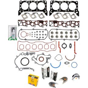 Evergreen SA-5494167836-7 طقم إعادة حلقة المحرك مناسب 99-03 Ford Winstar V6 3.8L Vin 4 OHV in Saudi Arabia