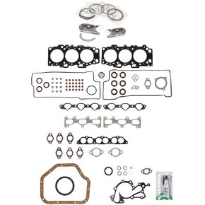 Evergreen SA-3129800295-2 مجموعة حشية كاملة حلقات محامل متوافقة مع/لـ 06-10 Hyundai Kia 2.7L DOHC G6BA in Saudi Arabia