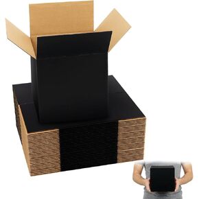 صناديق شحن وردية مقاس 11 × 6 × 6 بوصات، 30 عبوة من صناديق الورق المقوى المموج، صناديق تغليف بريدية لتعبئة بريد الأعمال الصغيرة in Kuwait
