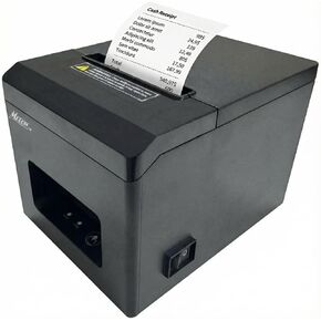 MRBOSS POS 3 "1/8 طابعة إيصالات حرارية بلوتوث USB تدعم إيصالات المطبخ طباعة التذاكر تطبيق Grubhub Postmate أيضًا لمتجر Togo Shop Bubble Tea Fastfood Restaurant Kitchen Ticket in Kuwait