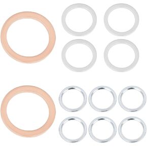 24PCS Differential Transfer Case Crush Washer Gasket Kit, OEM# 1215710010 9043024003 90430A0003 Vehicle Gaskets, Automotive Replacement Accessories, Compatible with RC350 LC500 LX450 in Kuwait