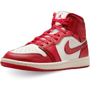 W AIR JORDAN 1 MID SE "SAIL/VARSITY RED-TEAM RED" in Saudi Arabia