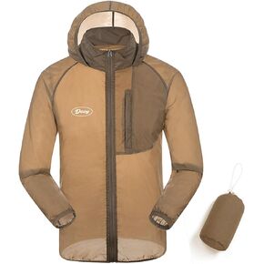 سترة حماية من الشمس بعامل حماية من أشعة الشمس 50+ مع قلنسوة بسحاب للمشي لمسافات طويلة وصيد الأسماك وركوب الدراجات وأكمام طويلة قمصان خارجية للرجال والنساء in Kuwait