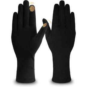 Merino Protect 100% Merino Wool Gloves For Kids Men Women Touch screen Thermal Glove Liners Ski Cold Weather in Kuwait