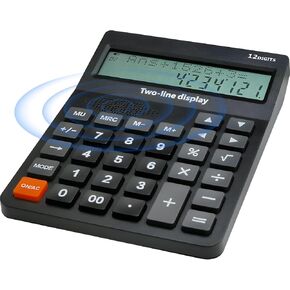 آلة حاسبة مكتبية ناطقة للمكفوفين وضعاف البصر - نموذج سطح المكتب الأساسي مزود بأزرار كبيرة، شاشة عرض ذات سطرين، 4 وظائف - مثالية لاضطرابات البصر والرؤية الضعيفة in Kuwait