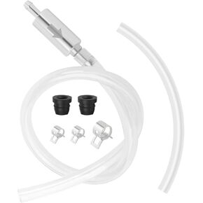 خرطوم نزف الفرامل في اتجاه واحد، صمام فحص الفرامل، مجموعة نازف الفرامل المضادة للتدفق الخلفي مع خراطيم ومشابك وأغطية لولبية، صمام نزف الفرامل في اتجاه واحد لنظام قابض الدراجات النارية/السيارة in Kuwait