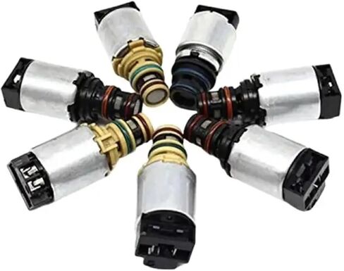6T50 6T30 6T40 6T45 صمام الملف اللولبي ناقل الحركة الأوتوماتيكي 7 الطراز القديم متوافق مع بويك لاكروس متوافق مع قطع غيار السيارات شيفروليه كروز 6T45E 6T30E in Kuwait