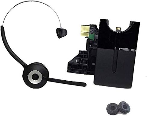 Global Teck Bundle for Mitel Wireless DECT Headset for MiVoice 6930, 6940 Phones - This Headset is only Compatible with 6930 and 6940 Mitel Models - Includes Two Soft Leatherette Cushions in Saudi Arabia